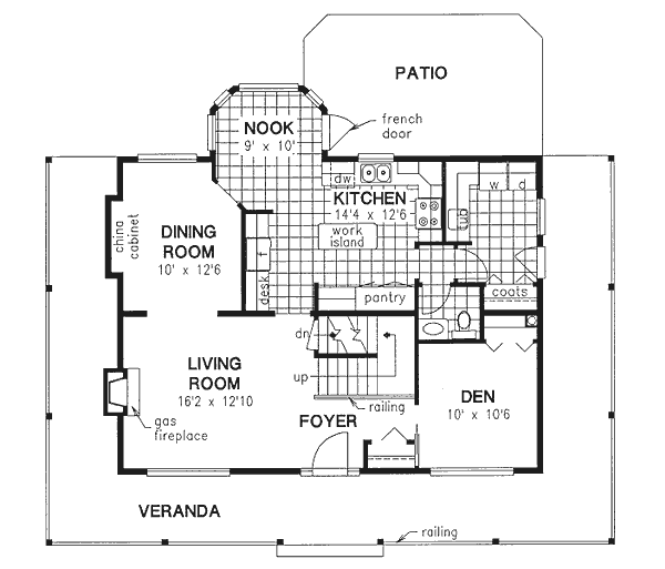 Main Floor Plan: 40-497