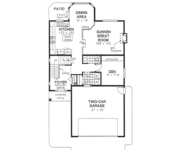 Main Floor Plan: 40-499