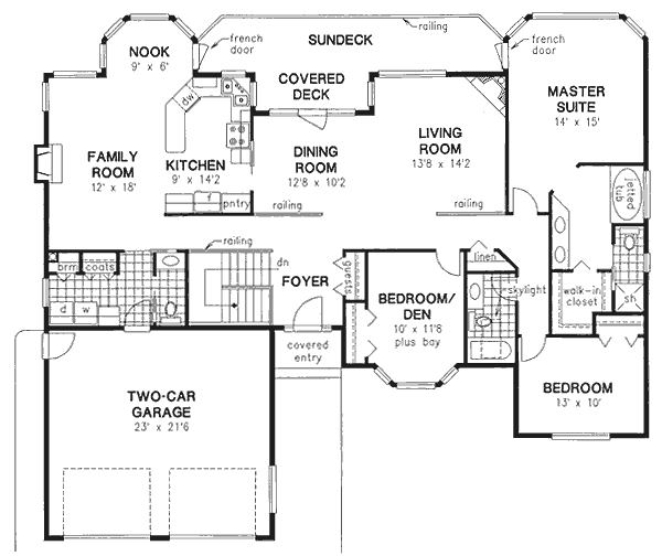 Main Floor Plan: 40-503