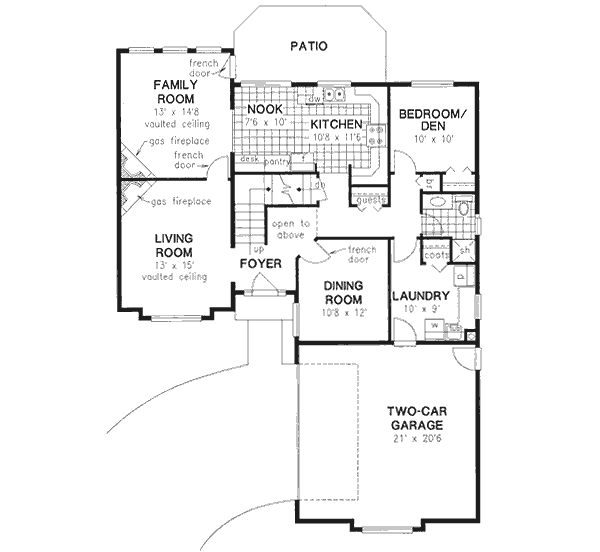 Main Floor Plan: 40-504