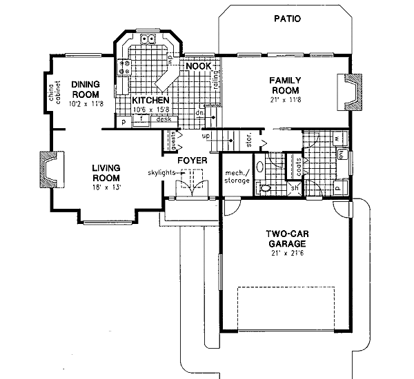 Main Floor Plan: 40-505