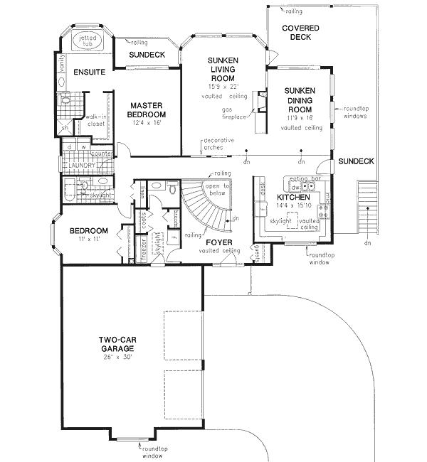 Main Floor Plan: 40-506