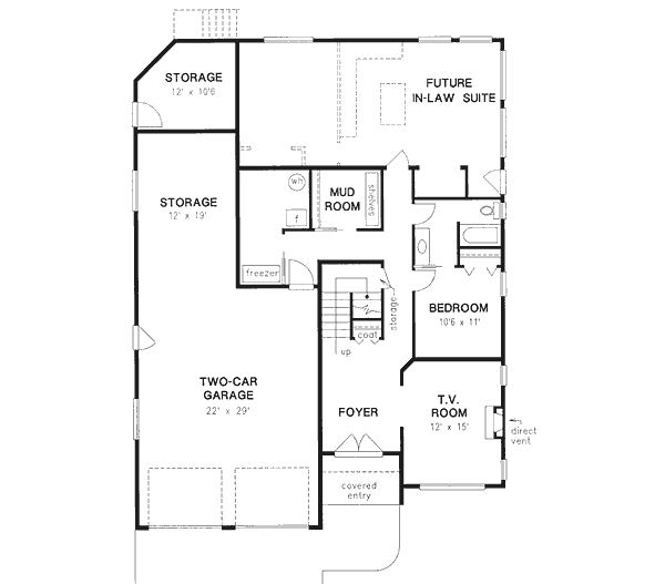 Lower Floor Plan: 40-507