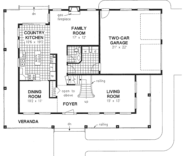 Main Floor Plan: 40-511