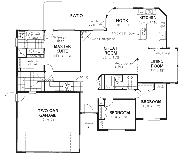 Main Floor Plan: 40-514