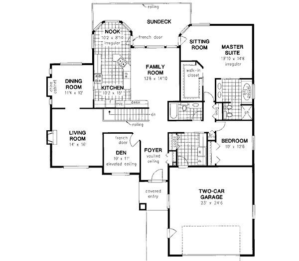 Main Floor Plan: 40-517