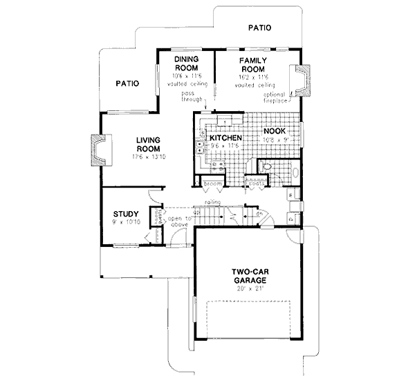 Main Floor Plan: 40-518