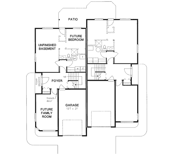 Main Floor Plan: 40-521
