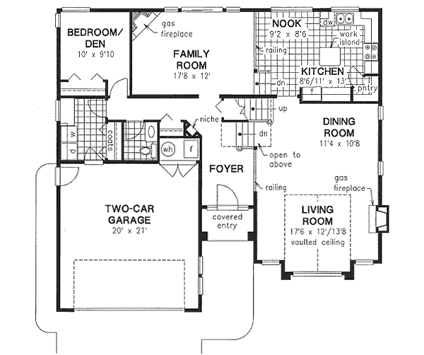Main Floor Plan: 40-522