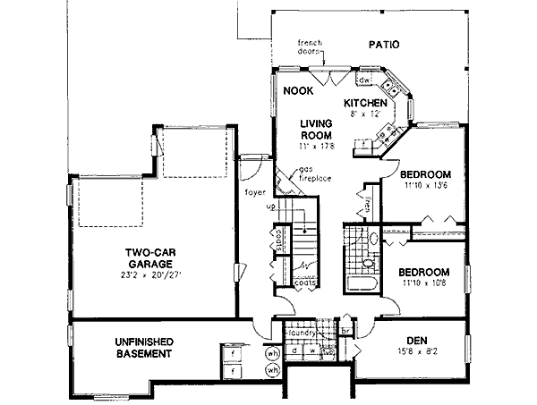 Lower Floor Plan: 40-524