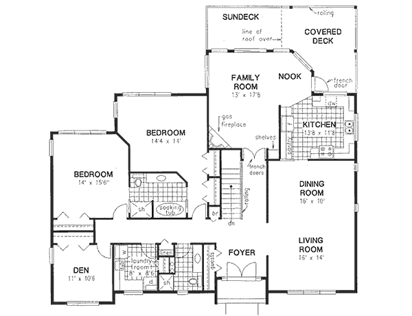 Main Floor Plan: 40-524
