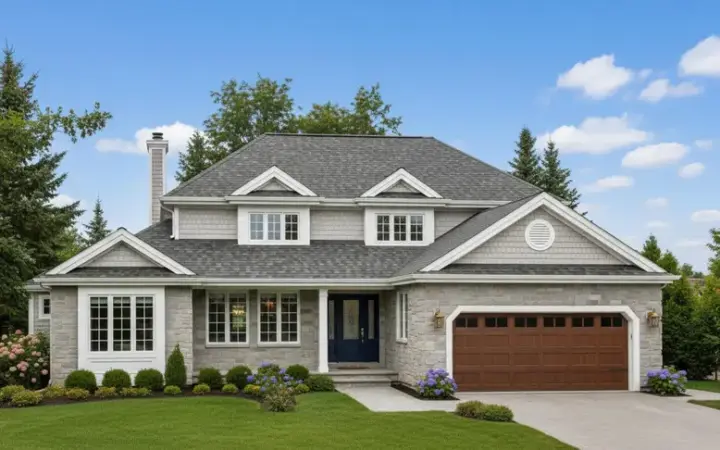 Traditional house plans 40-527 - front exterior, 2,205 sq ft, 4 bed, 3 bath house plans | Monster House Plans