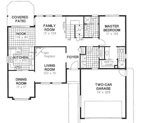 Main Floor Plan: 40-527