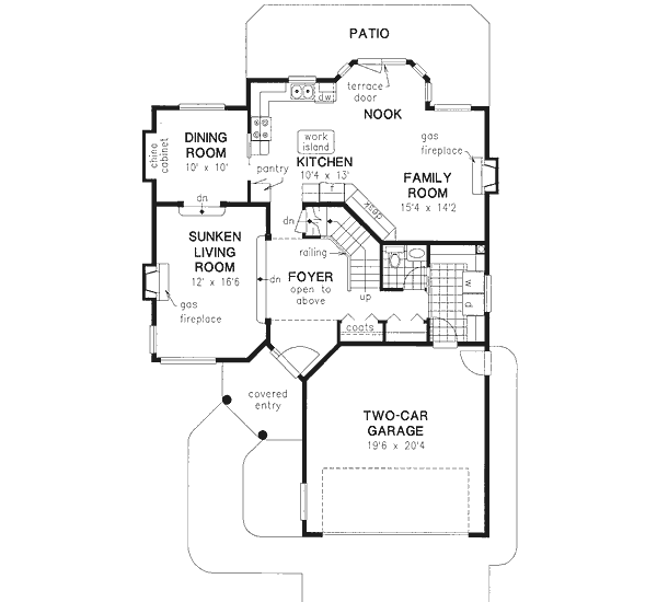 Main Floor Plan: 40-529