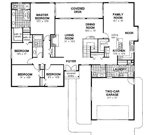 Main Floor Plan: 40-537