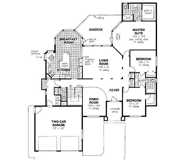 Main Floor Plan: 40-538