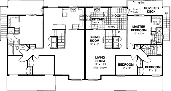 Upper/Second Floor Plan: 40-539