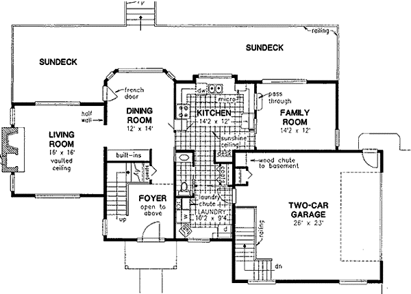 Main Floor Plan: 40-540