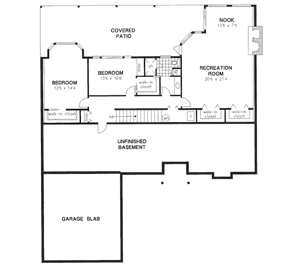 Lower Floor Plan:40-543