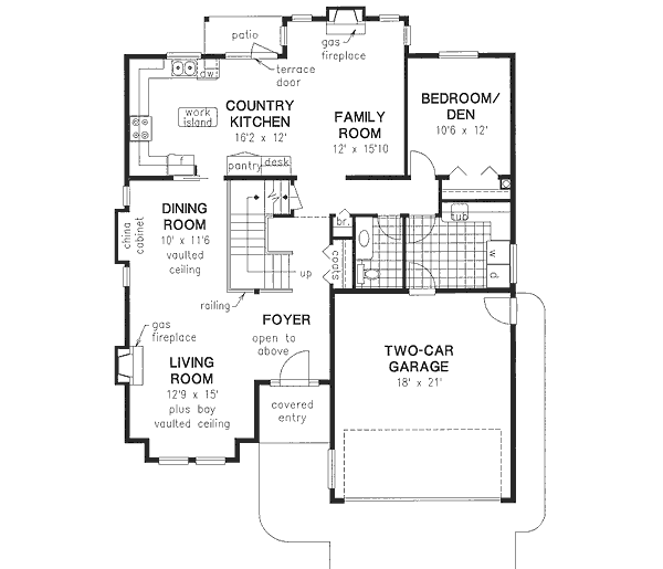 Main Floor Plan: 40-546