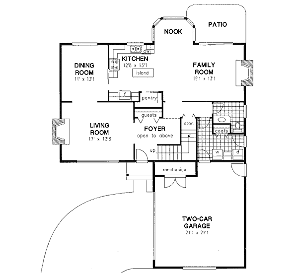 Main Floor Plan: 40-547