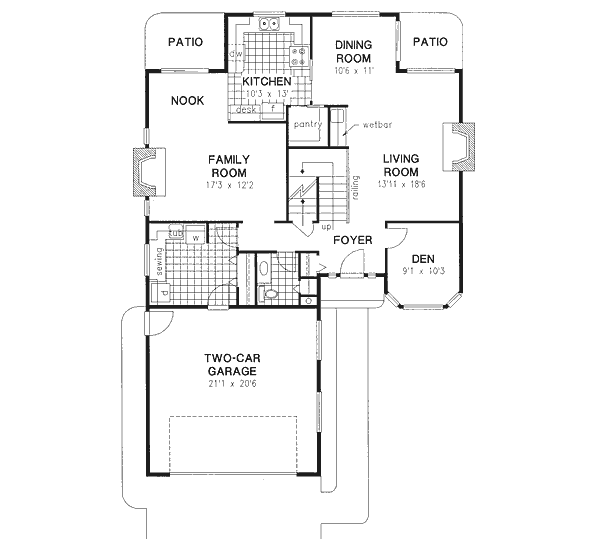 Main Floor Plan: 40-552