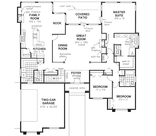 Main Floor Plan: 40-553