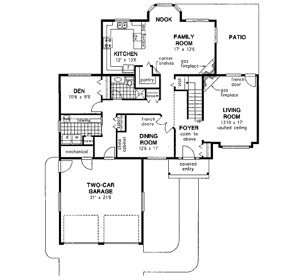 Main Floor Plan: 40-555