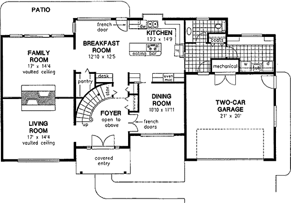 Main Floor Plan: 40-557