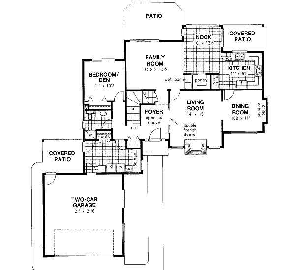 Main Floor Plan: 40-558