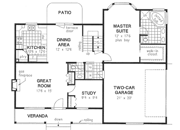 Main Floor Plan: 40-563