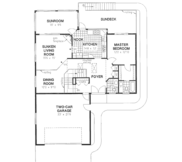Main Floor Plan: 40-564