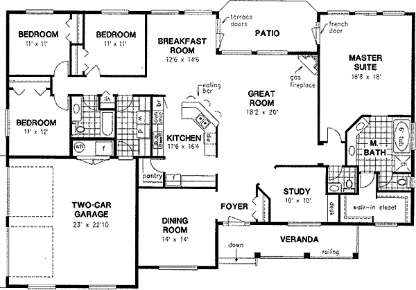 Main Floor Plan: 40-568