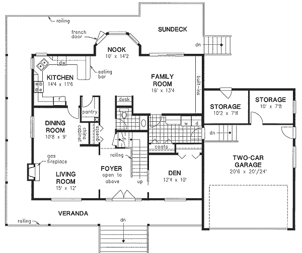 Main Floor Plan: 40-570
