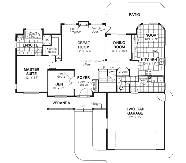 Main Floor Plan: 40-571