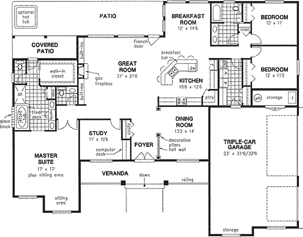 Main Floor Plan: 40-572