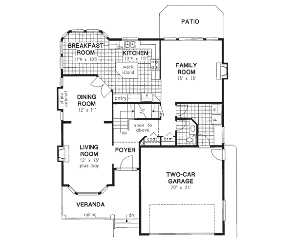 Main Floor Plan: 40-575
