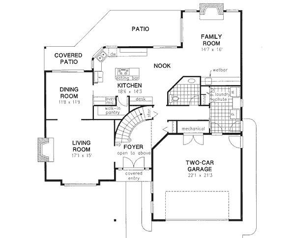 Main Floor Plan: 40-579