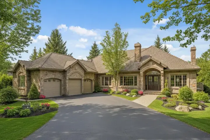 Southwest house plans 40-580 - front exterior, 2,767 sq ft, 2 bed, 2 bath house plans | Monster House Plans