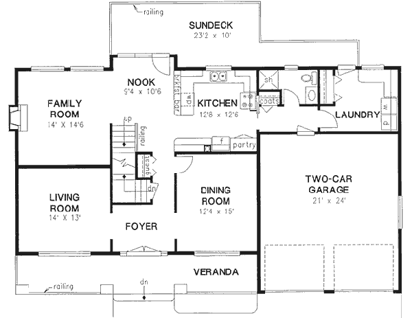 Main Floor Plan: 40-581