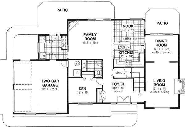 Main Floor Plan: 40-585