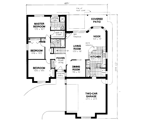 Main Floor Plan: 40-607