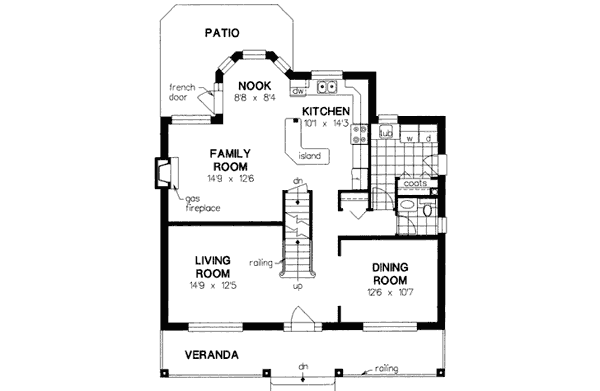 Main Floor Plan: 40-610