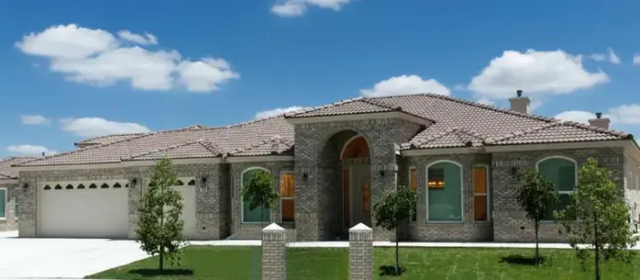 Southwest house plans 41-1000 - front exterior, 2,754 sq ft, 4 bed, 3 bath house plans | Monster House Plans
