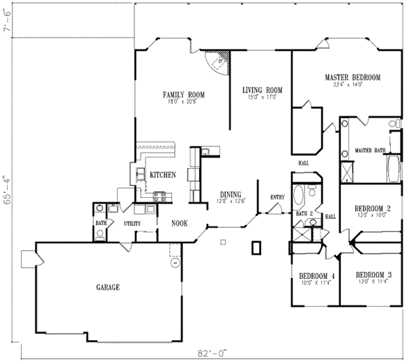 Main Floor Plan: 41-1008