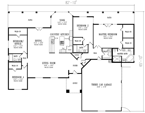 Main Floor Plan: 41-1011