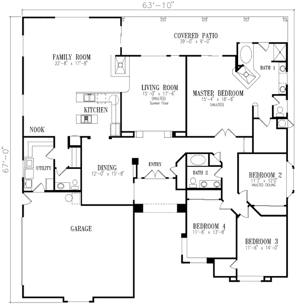 Main Floor Plan: 41-1013
