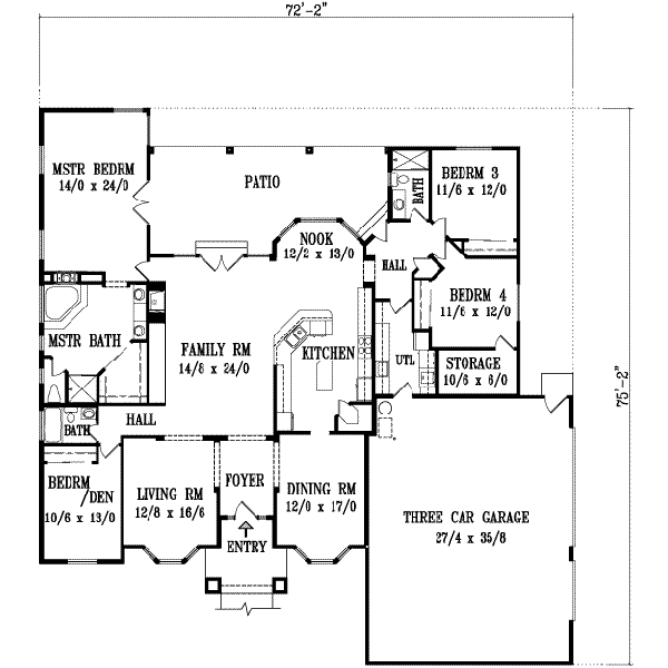 Main Floor Plan: 41-1019