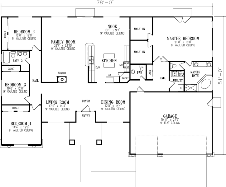 Main Floor Plan: 41-1023