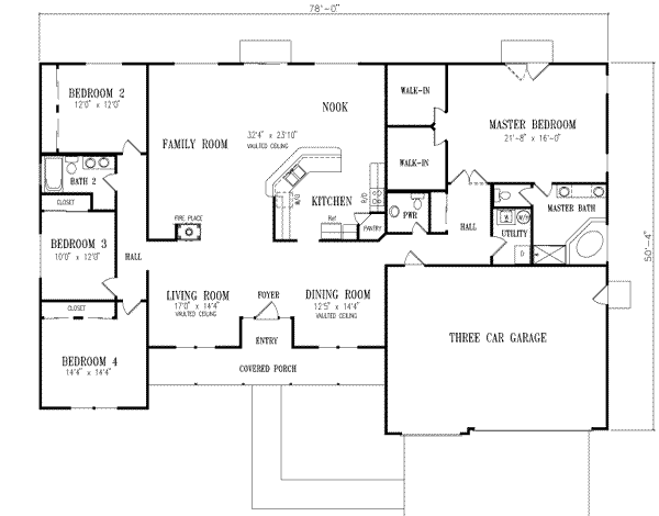 Main Floor Plan: 41-1024